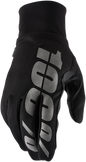 100% Hydromatic Waterproof Gloves - Black - Medium 10017-00001
