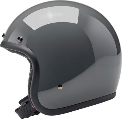 BILTWELL Bonanza Helmet - Gloss Storm Gray - Large 1001-165-204