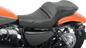 SADDLEMEN Seat - Explorer - Without Backrest - Stitched - Black - XLC '04+ 807-11-029