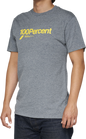 100% Bilto T-Shirt - Heather Gray - Large 32142-188-12