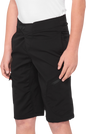 100% Youth Ridecamp Shorts - Black - US 22 40033-00000