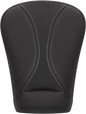 SADDLEMEN Dominator Pillion Pad - Extended Reach - Black w/ Gray Stitching - FL '08-'23 808-07B-0162EXT