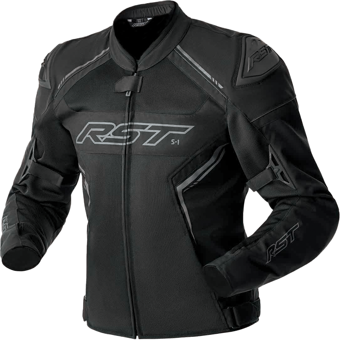 IN STOCK RST Womens S1 D3o Mesh Jacket Black Textile Lg 556-3630014