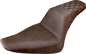 SADDLEMEN Step-Up Seat - Rear Lattice Stitch - Brown - FLS 812-26-173BR