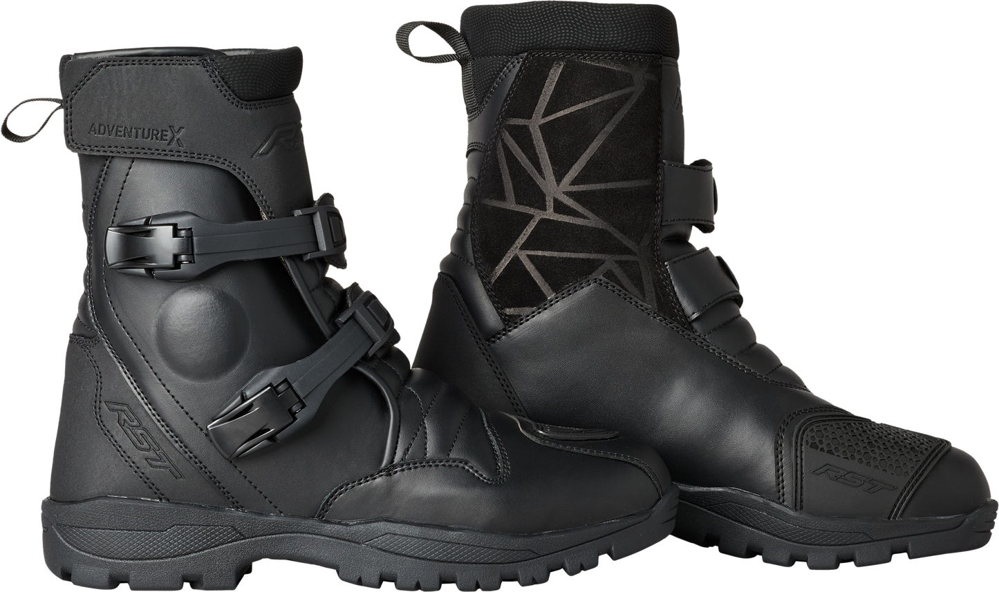 RST Adventure-X Mid Ce Boot Black Waterproof Sz 12 556-3188046