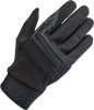 BILTWELL Baja Gloves - Black Out - Medium 1508-0101-303
