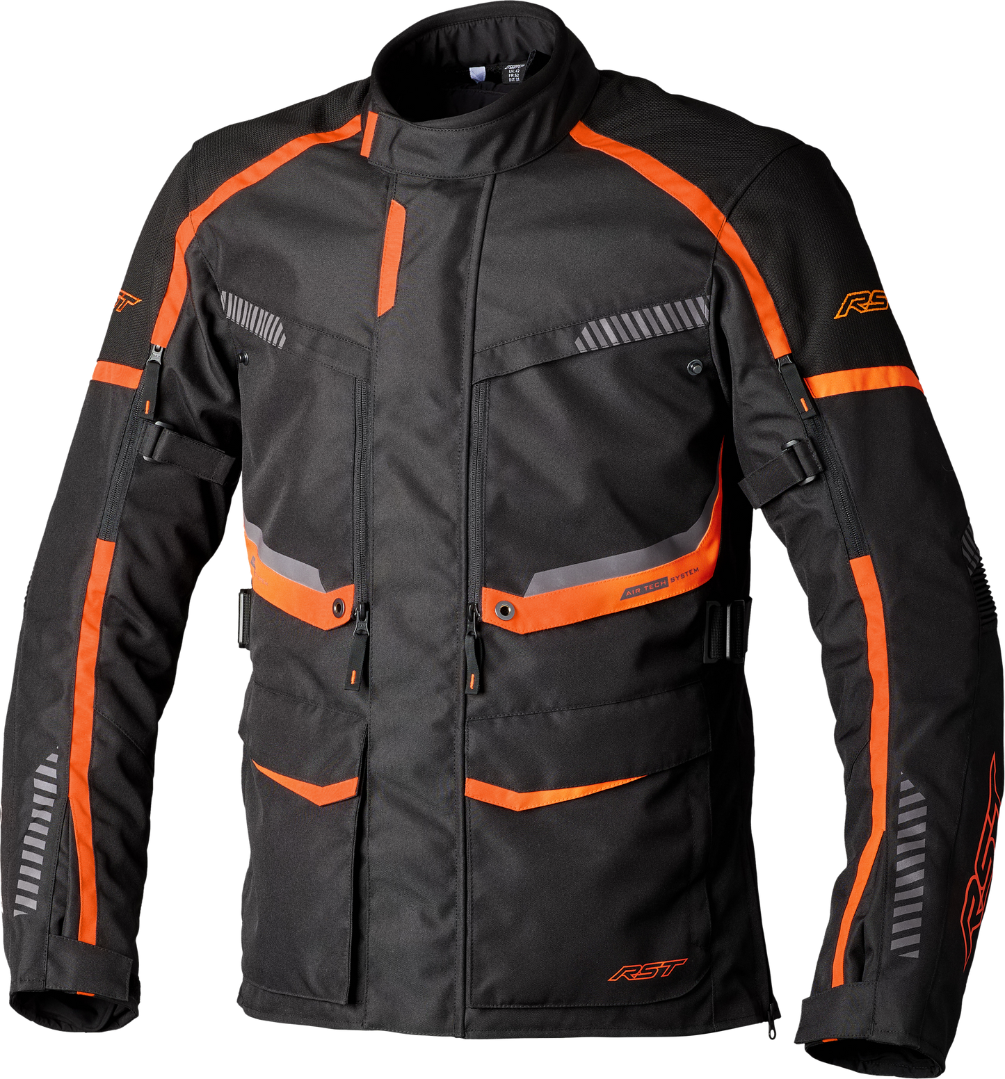 RST Maverick Evo Ce Jacket Black/Orange Textile Sm 556-3198340