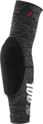 100% Teratec Elbow Guards - Gray/Black - Small 70002-00005