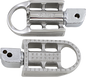 BILTWELL Mushman Footpegs - Standard - Raw Polished 7002-302-04