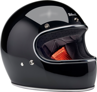 BILTWELL Gringo Helmet - Gloss Black - Medium 1002-101-503