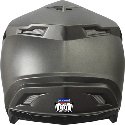 AFX FX-19R Helmet - Frost Gray - 2XL 0110-7056