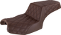 SADDLEMEN Step Up Seat - Full Lattice - Brown - Challenger I20-06-175BR