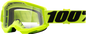 100% Strata 2 Goggles - Yellow - Clear 50027-00003