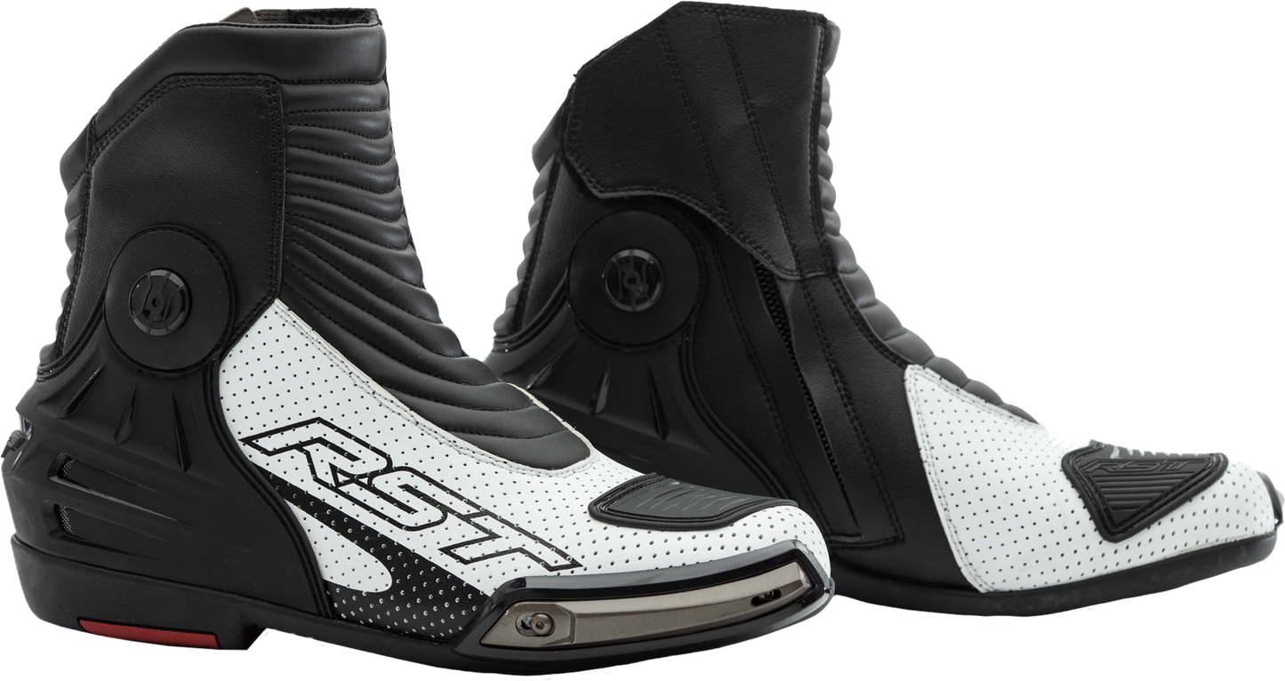 RST Tractech Evo Iii Short Ce Boot White / Black Sz 14 556-2341148