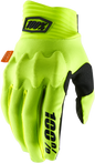 100% Cognito Gloves - Fluo Yellow/Black - Small 10014-00015