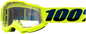 100% Youth Accuri 2 Goggles - Fluo Yellow - Clear 50024-00001