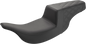 SADDLEMEN Step-Up Seat - Rear Lattice Stitch - Black 897-07-173
