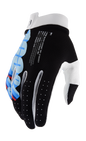 100% iTrack Gloves - System Black - Large 10008-00037