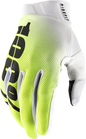 100% Ridefit Gloves - Korpo Yellow - Medium 10010-00016