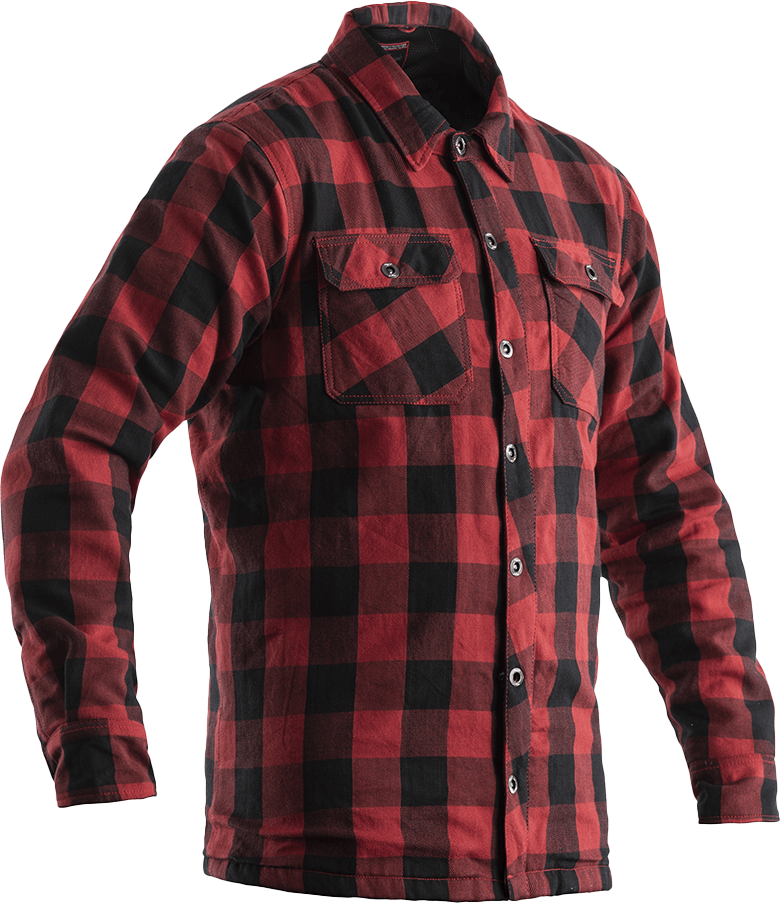 RST Lumberjack Ce Shirt Red Check Textile Lg 556-2115244