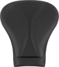 SADDLEMEN Dominator Pillion Pad - Touring - Black w/ Gray Stitching - FL '08-'23 808-07B-0142L