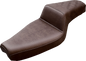 SADDLEMEN Step-Up Seat - Rear Lattice Stitch - Brown - XL 879-03-173BR