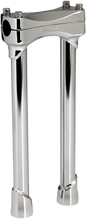 BILTWELL Risers - Murdock - 12" - Chrome 6403-105-12
