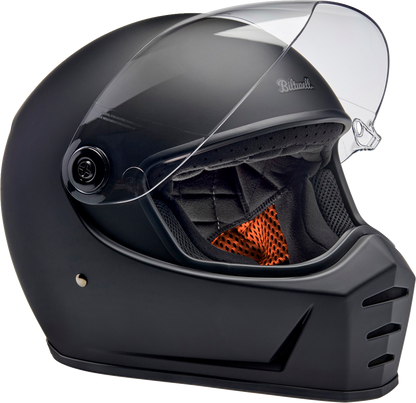 BILTWELL Lane Splitter Helmet - Flat Black - XS 1004-201-501