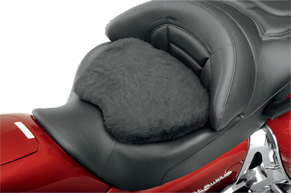 SADDLEMEN Pad - Seat - Breathable Fleece - Extra Large - Black 201J