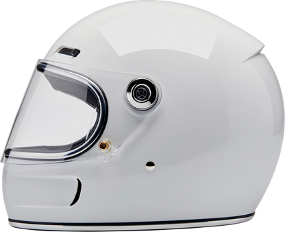 BILTWELL Gringo SV Helmet - Gloss White - Medium 1006-104-503