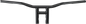 BILTWELL Handlebar - Tyson XL - 8" - TBW - Black 6238-2015