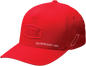 100% Youth Shadow Snapback Hat - Red - One Size 20092-003-01