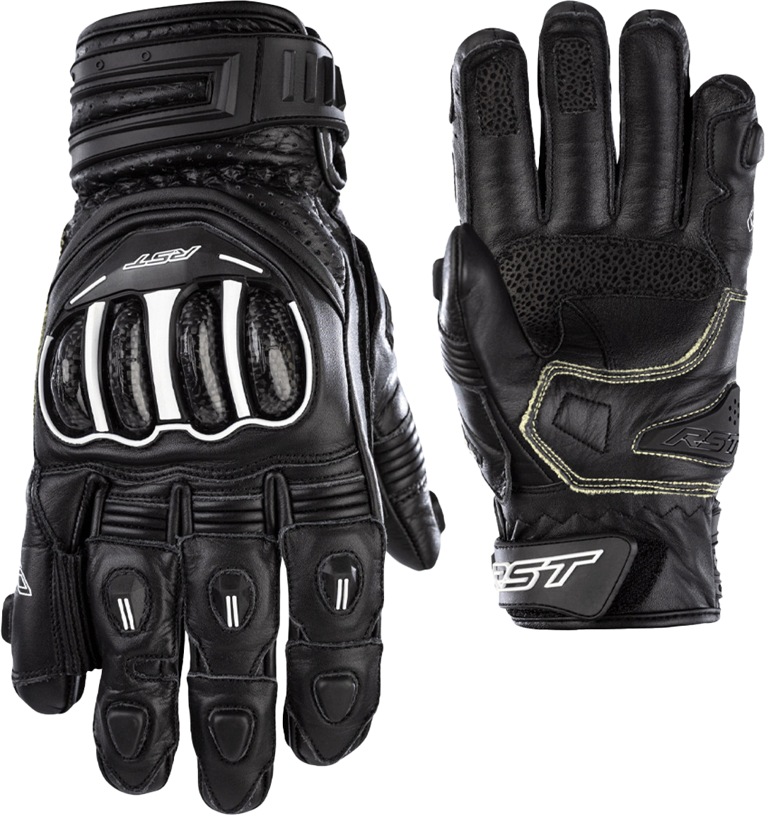 RST Tractech Evo 4 Short Ce Glove Black/Black/Black Lg 556-2667010