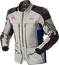 RST Womens Ps Adventure D3o Jacket Sil/Blu Textile Sm 556-3628110