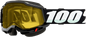 Accuri 2 Snowmobile Goggle Black W/ Yellow Lens