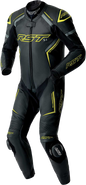 RST S1 D3o Suit Blk/Gry/Flo Yel Leather Sm 556-3604240