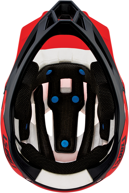 100% Trajecta Helmet - Fidlock - Cargo - Fluo Red - Medium 80003-00010