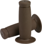 BILTWELL Grips - Renegade - 1" - Chocolate 6704-0401