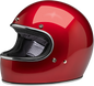 BILTWELL Gringo Helmet - Metallic Cherry Red - XS 1002-351-101