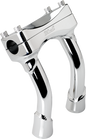 BILTWELL Risers - Murdock - Oversized - Pullback - 6" - Chrome 6414-105-06