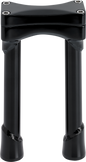 BILTWELL Risers - Murdock - Oversized - 8" - Black 6413-201-08