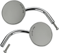 BILTWELL Mirror - Round - Chrome 6503-400-532
