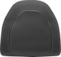 SADDLEMEN Tour-Pak Backrest Pad Cover - Carbon Fiber - Black 88-11884CF