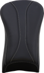 SADDLEMEN Dominator Pillion Pad - Standard Reach - Black w/ Gray Stitching 806-23-0162