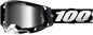 100% Racecraft 2 Goggles - Black - Silver Mirror 50010-00001
