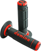 DOMINO Grips - Dually - Half Waffle - Black/Red A02041C4240