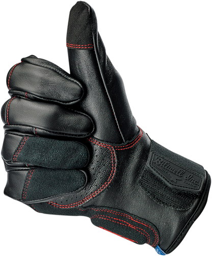 BILTWELL Belden Gloves - Redline - XL 1505-0108-305