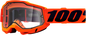100% Accuri 2 Enduro Goggles - Neon Orange - Clear 50015-00004