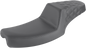 SADDLEMEN Step-Up Seat - Rear Lattice Stitch - Black - FXD 891-04-173