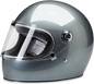 BILTWELL Gringo S Helmet - Metallic Sterling - XS 1003-340-101